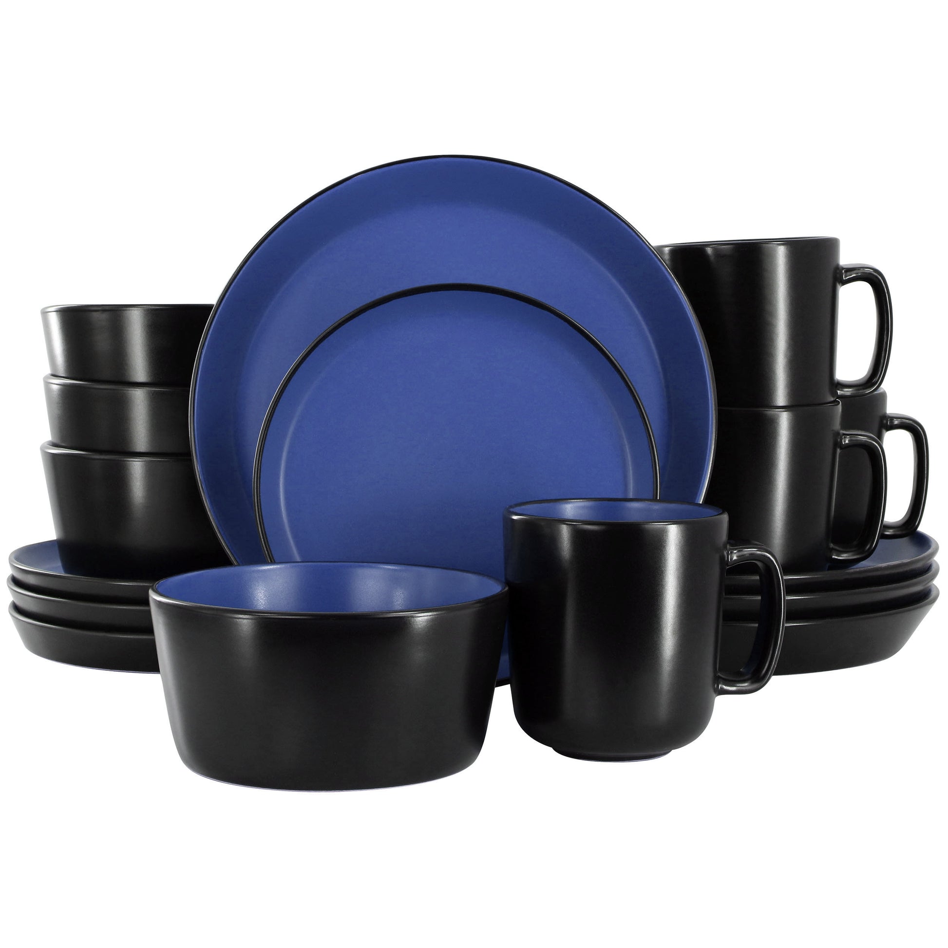 Elama Bacarra 16-Piece Dinnerware Set