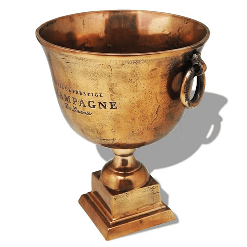 Decorations Copper Brown Copper Large Cooler/Ice Bucket