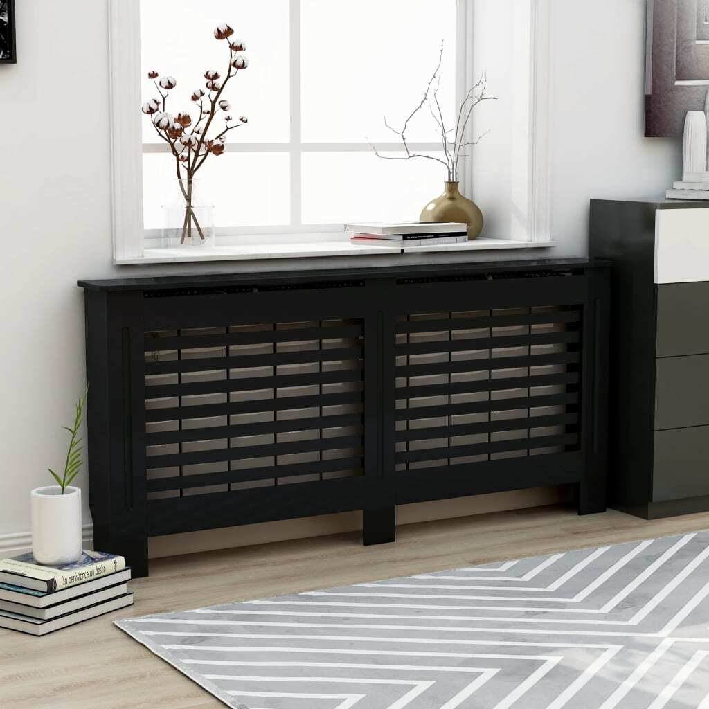 Modern Radiator Cover with Shelf – 67.7" x 32.1" x 7.5"