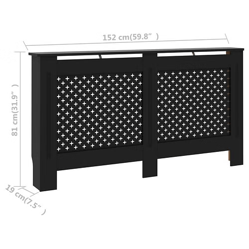 Modern Radiator Cover – 59.8" × 32.1"