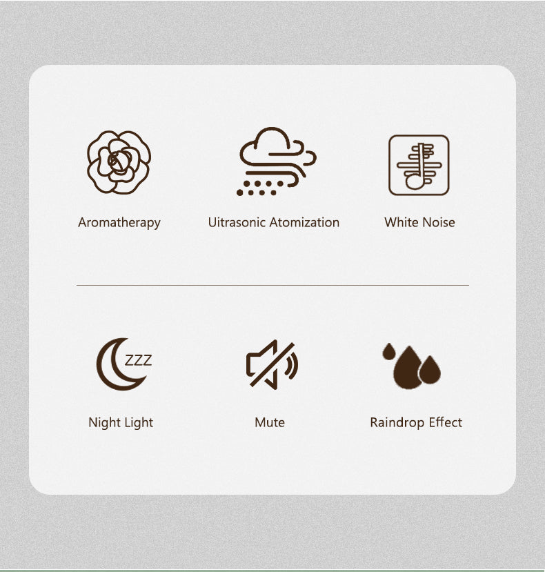 Rain Cloud Humidifier & Aromatherapy Diffuser – Whimsical 2-in-1 Wellness Companion