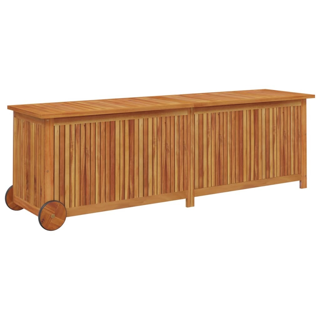 Rustic Acacia Garden Storage Box