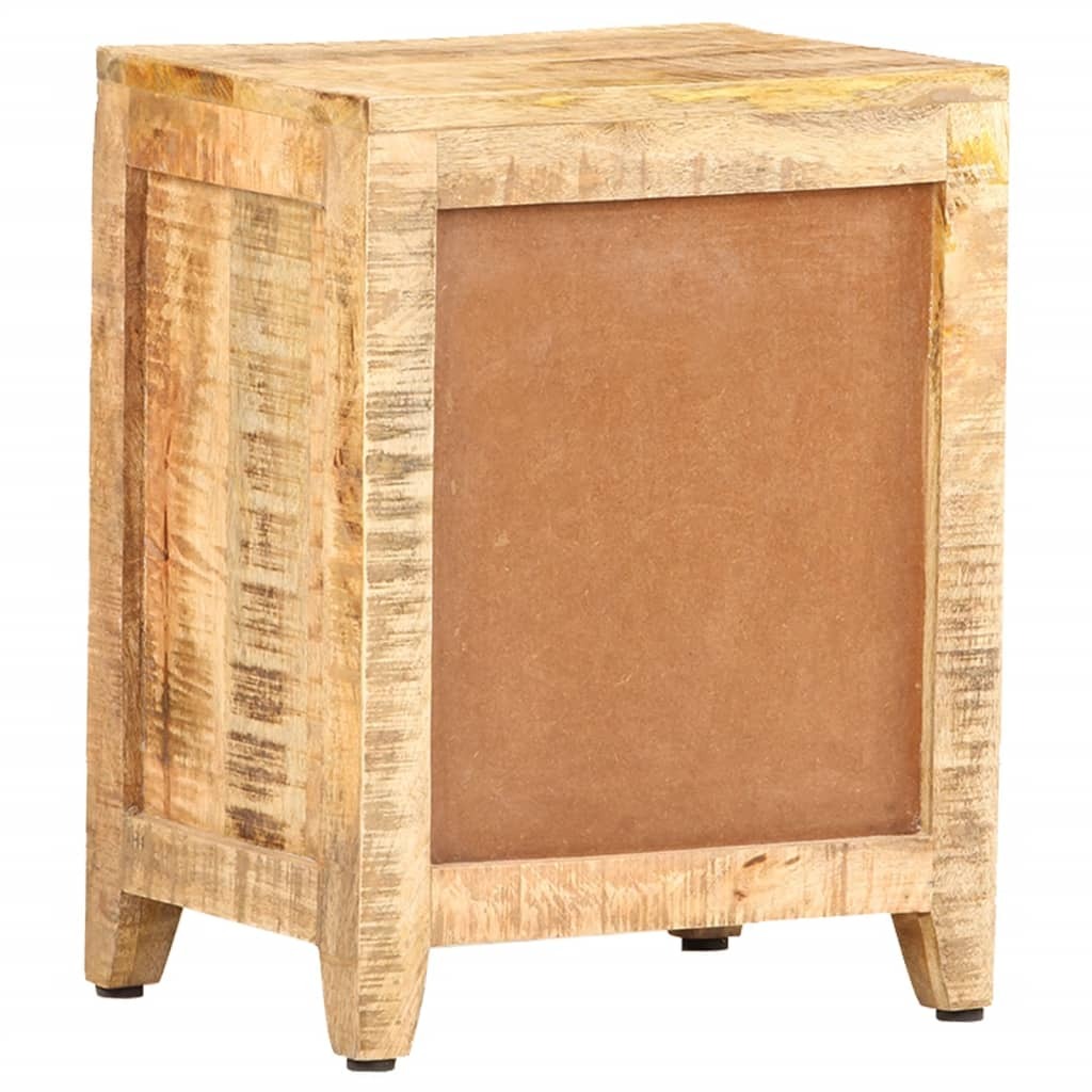Rustic Mango Wood Bedside Cabinet