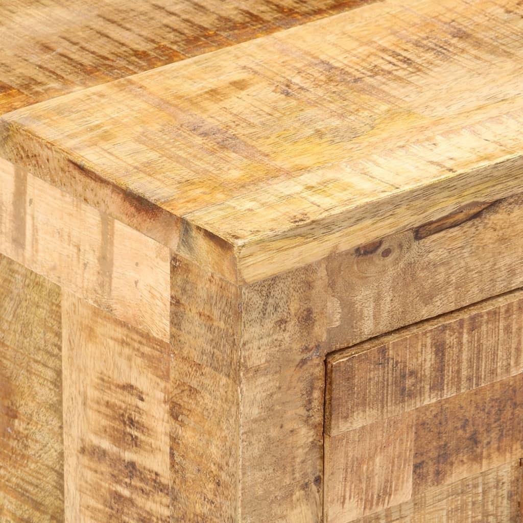 Rustic Mango Wood Bedside Cabinet