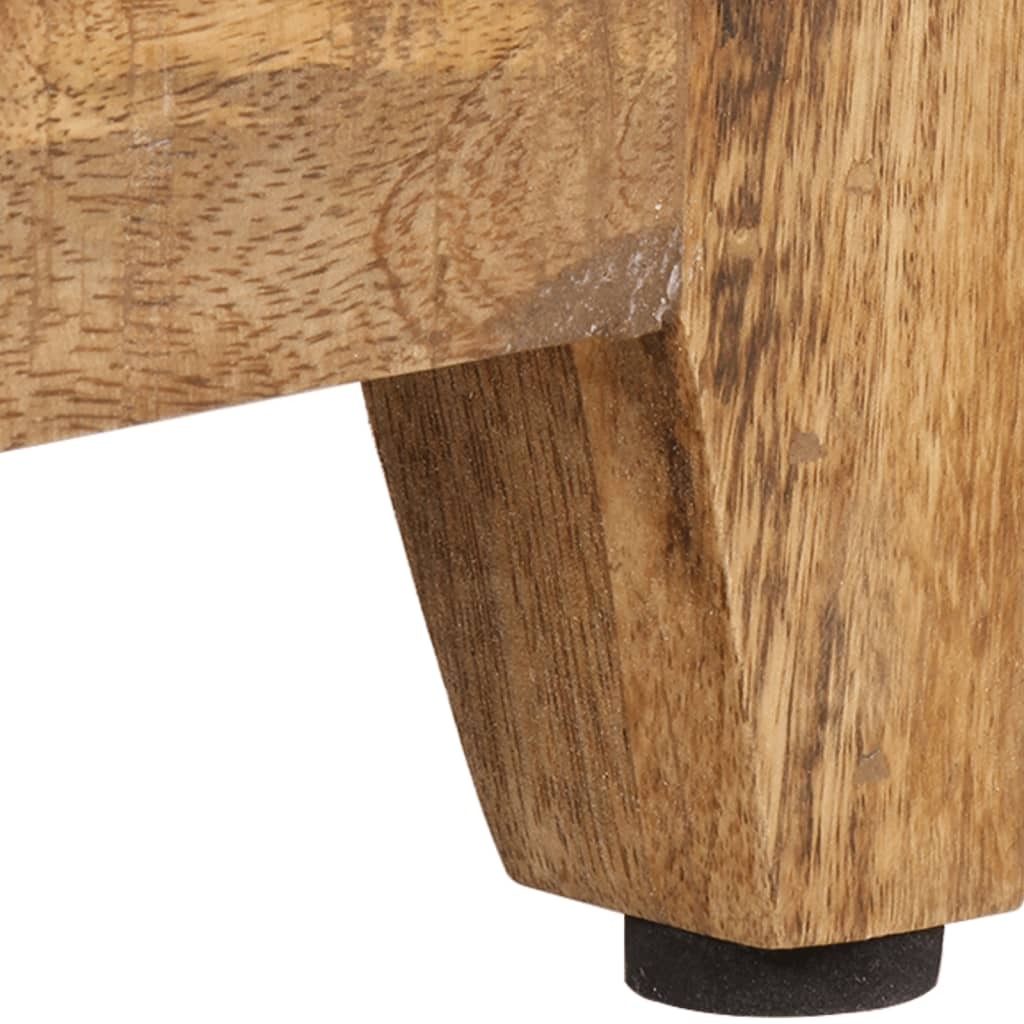 Rustic Mango Wood Bedside Cabinet