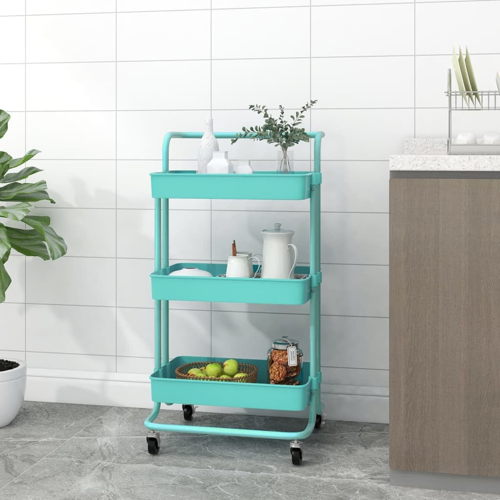 Versatile Storage Trolley with Removable Baskets