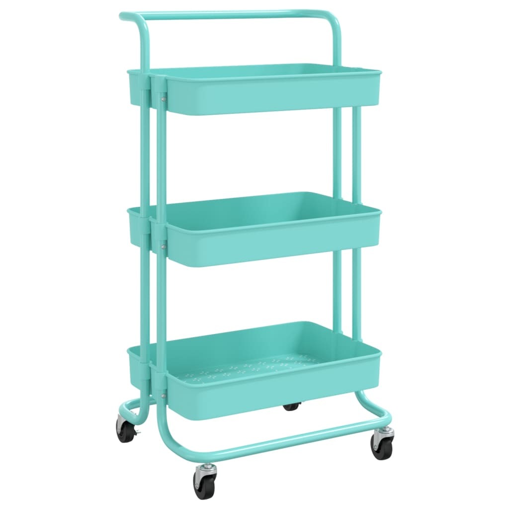 Versatile Storage Trolley with Removable Baskets