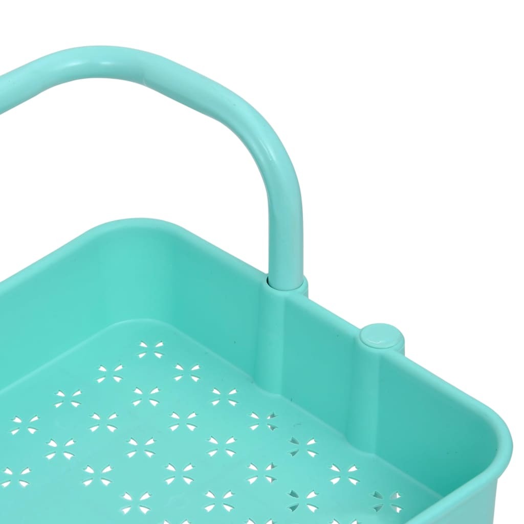Versatile Storage Trolley with Removable Baskets