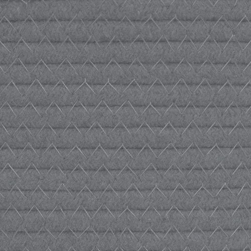 Modern Woven Storage Basket – 15.7" × 9.8" (Grey/White)