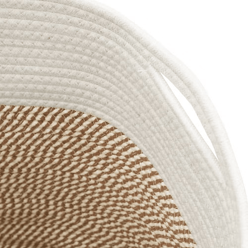 Bohemian Woven Storage Basket – Medium (40×35cm)