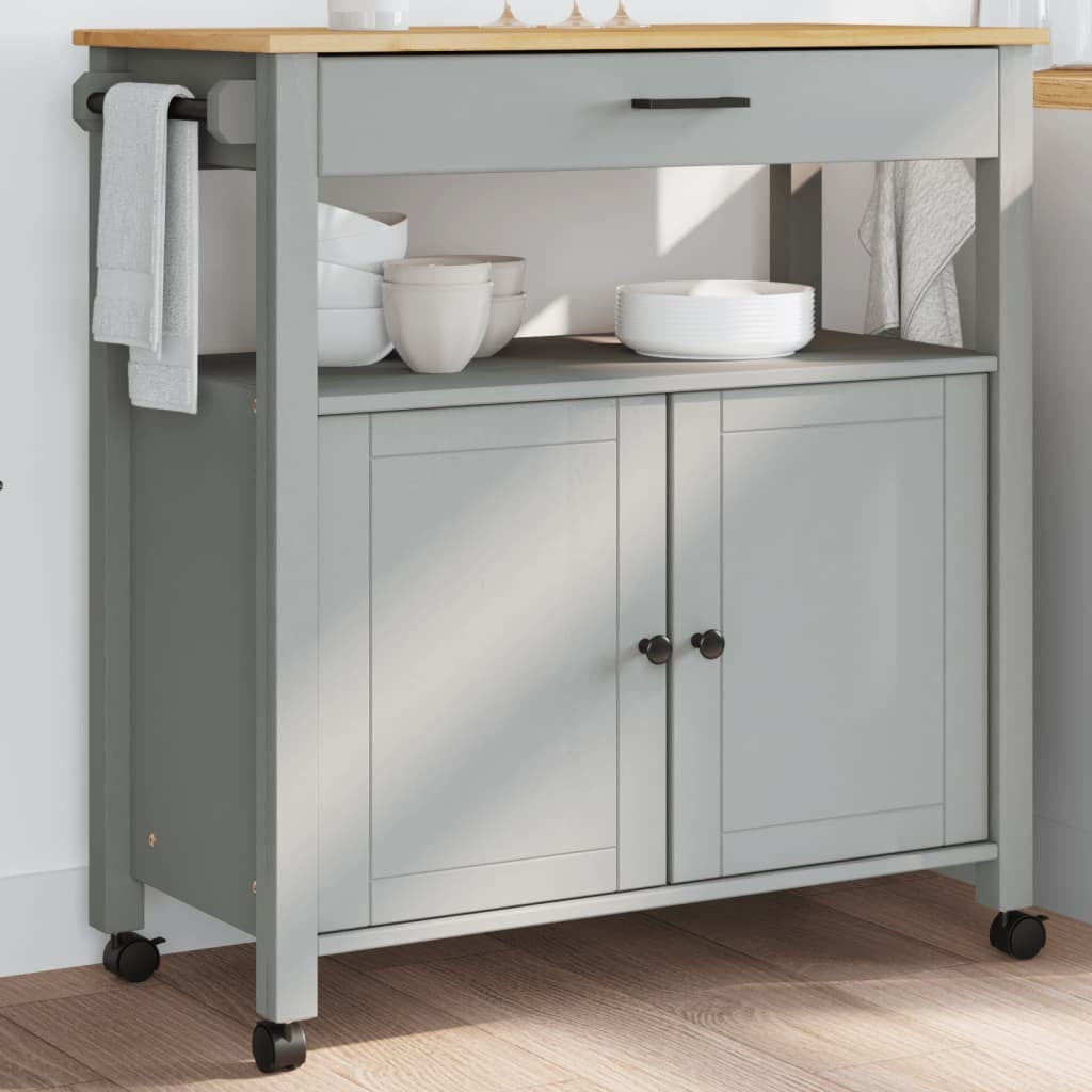 Vintage Pine Kitchen Trolley – Rustic Charm, Modern Function
