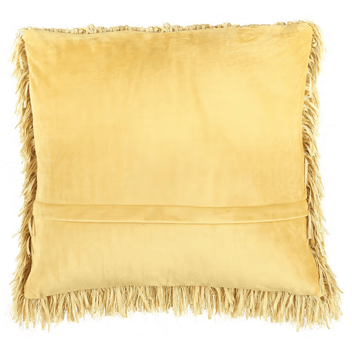 Sunny Shag Throw Pillow – 20" Square