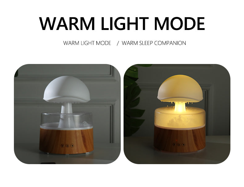 Rain Cloud Humidifier & Aromatherapy Diffuser – Whimsical 2-in-1 Wellness Companion