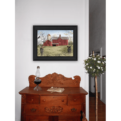 "Harbingers of Spring" Framed Wall Art – 21"x27"