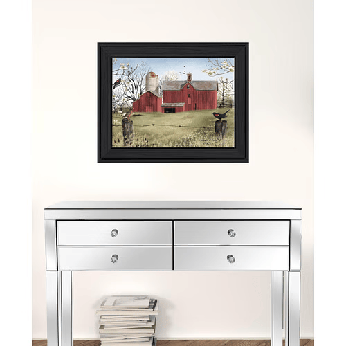 "Harbingers of Spring" Framed Wall Art – 21"x27"