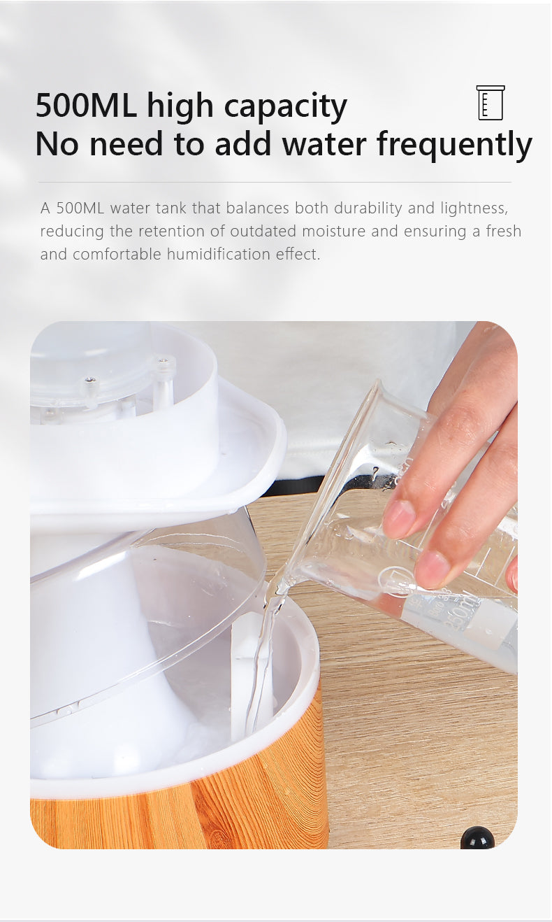 Rain Cloud Humidifier & Aromatherapy Diffuser – Whimsical 2-in-1 Wellness Companion