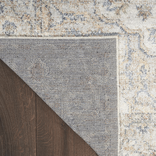 4'x6' Oriental Power Loom Rug – Gray