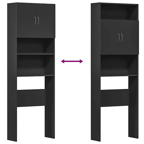 Space-Saving Washing Machine Cabinet