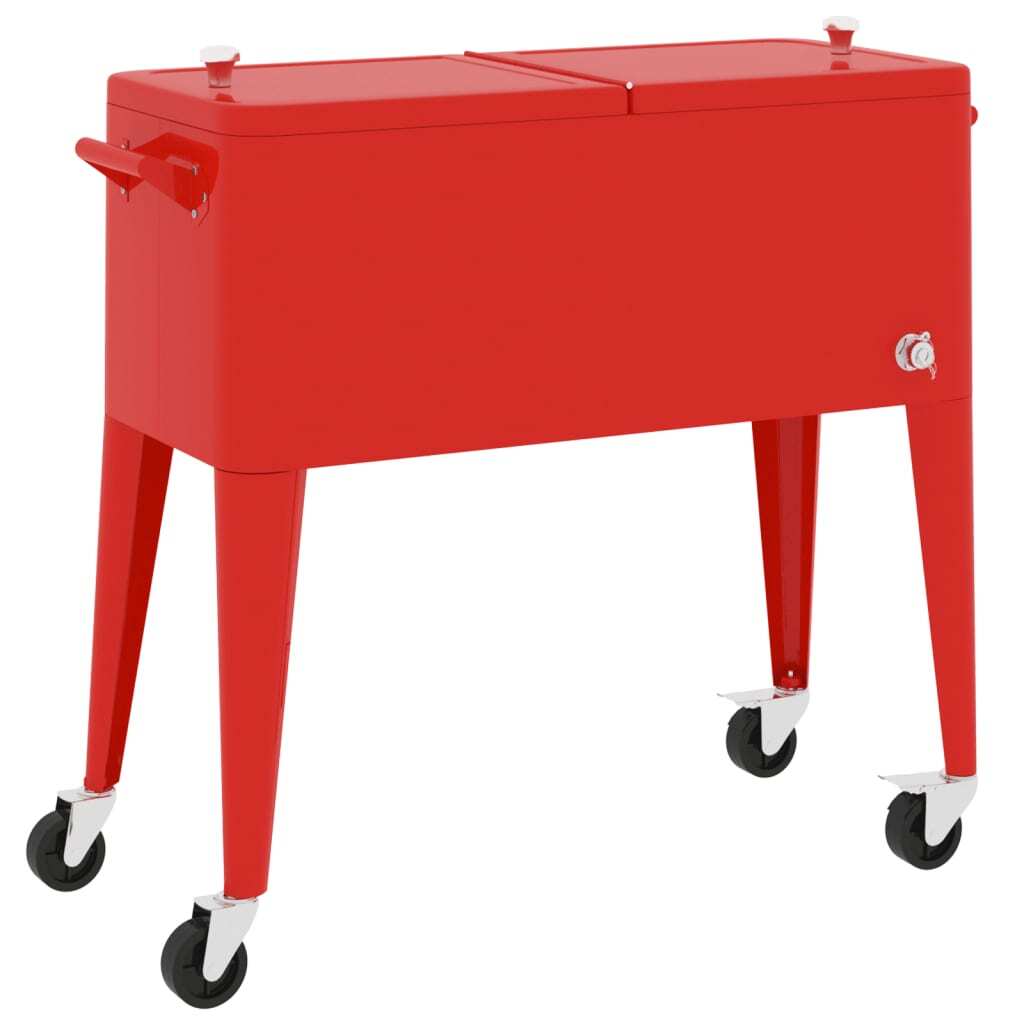 The Ultimate Rolling Cooler Cart – Your Party Essential (36.2"x16.9"x35")